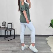 MAJICA 1701 OLIVNO ZELENA - slika 2