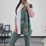 BLUZA 12279 OLIVNA