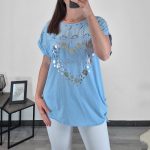 MAJICA 9236 MODRA