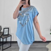 MAJICA 9236 MODRA - slika 2